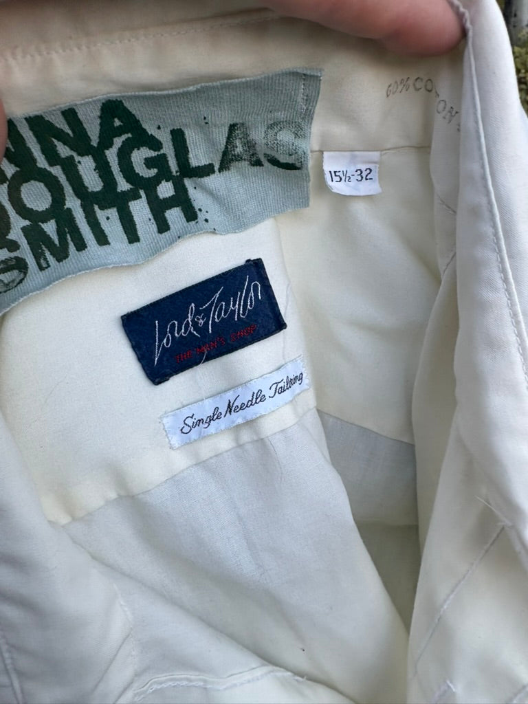 Anna Douglas Smith Handpainted Cowgirl Pocket Button Down