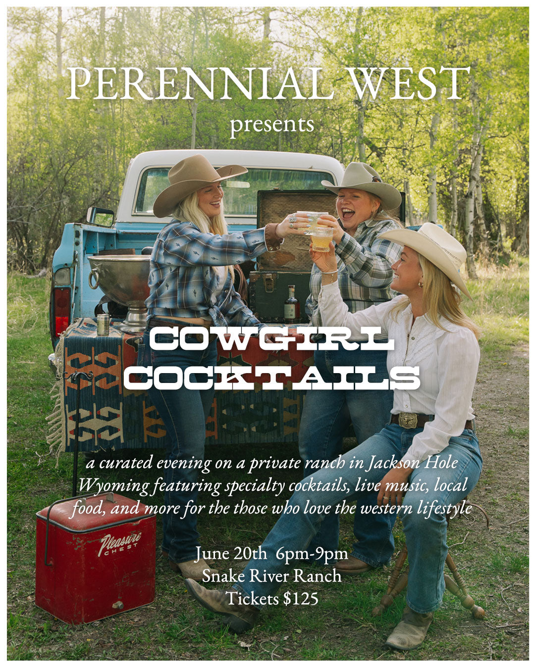 Perennial West Presents: Cowgirl Cocktails