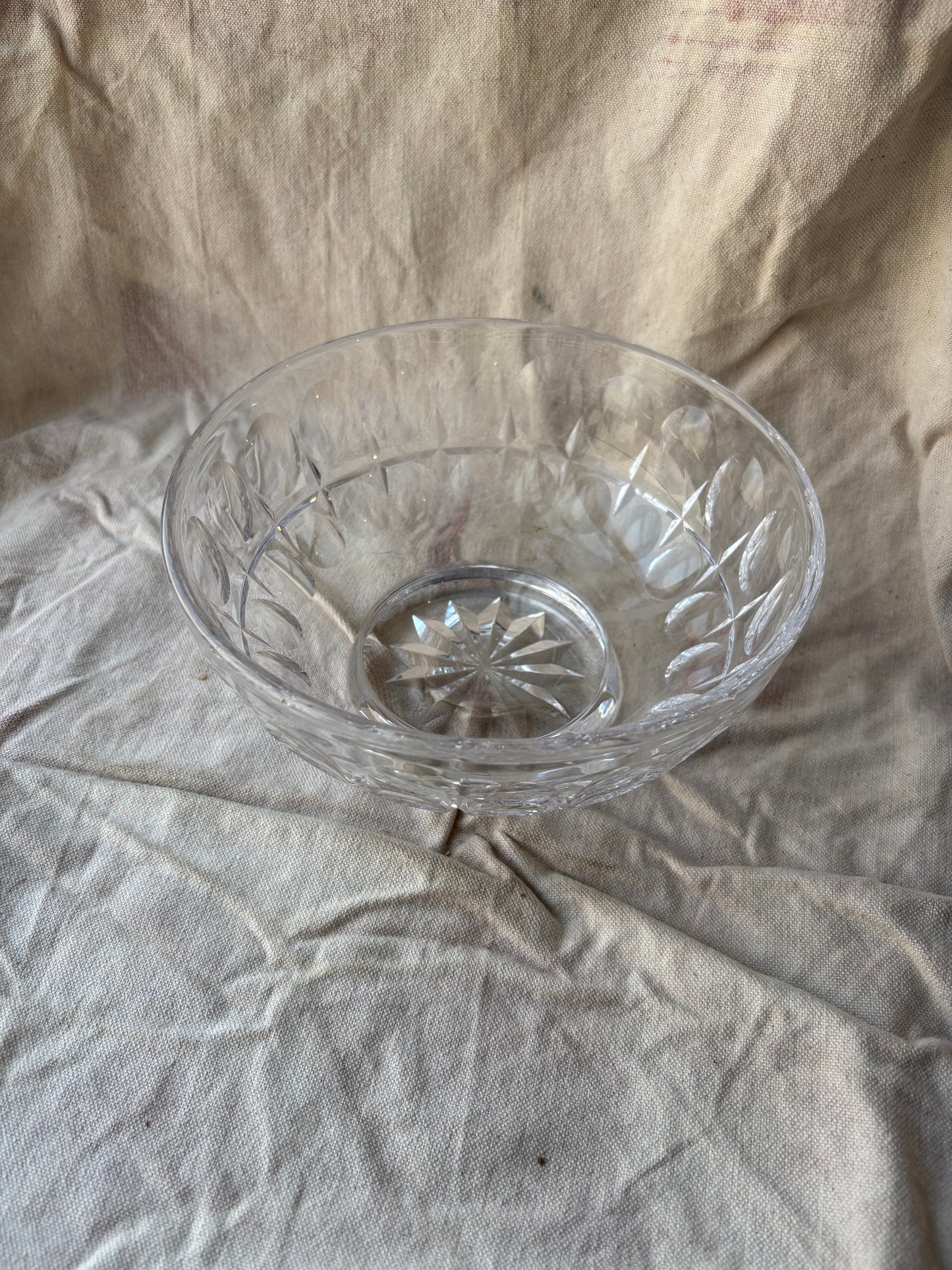 Cut Crystal Bowl