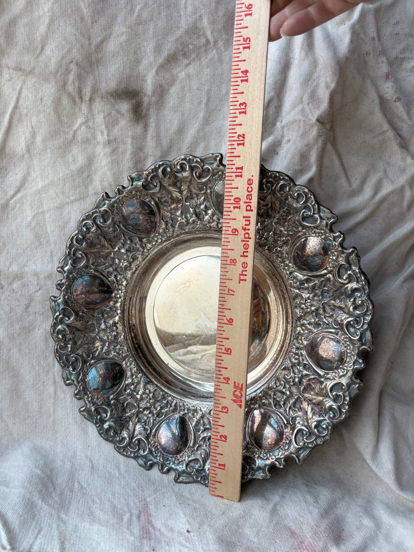 Silverplate Charger Dish