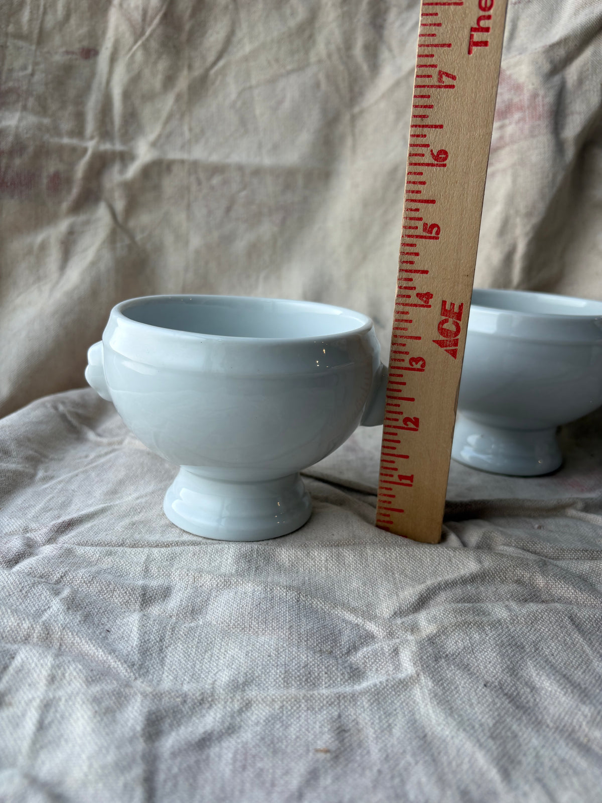 Set of Two Lion's Head Bowls