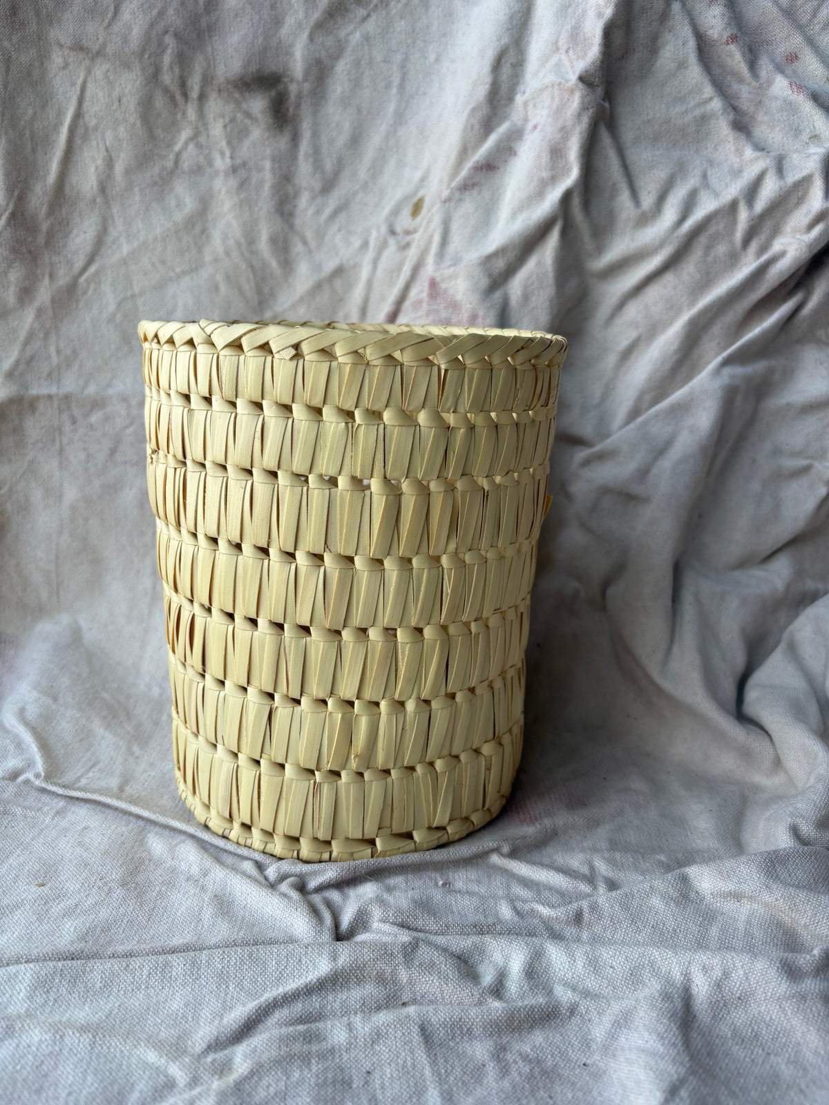 Woven Straw Basket