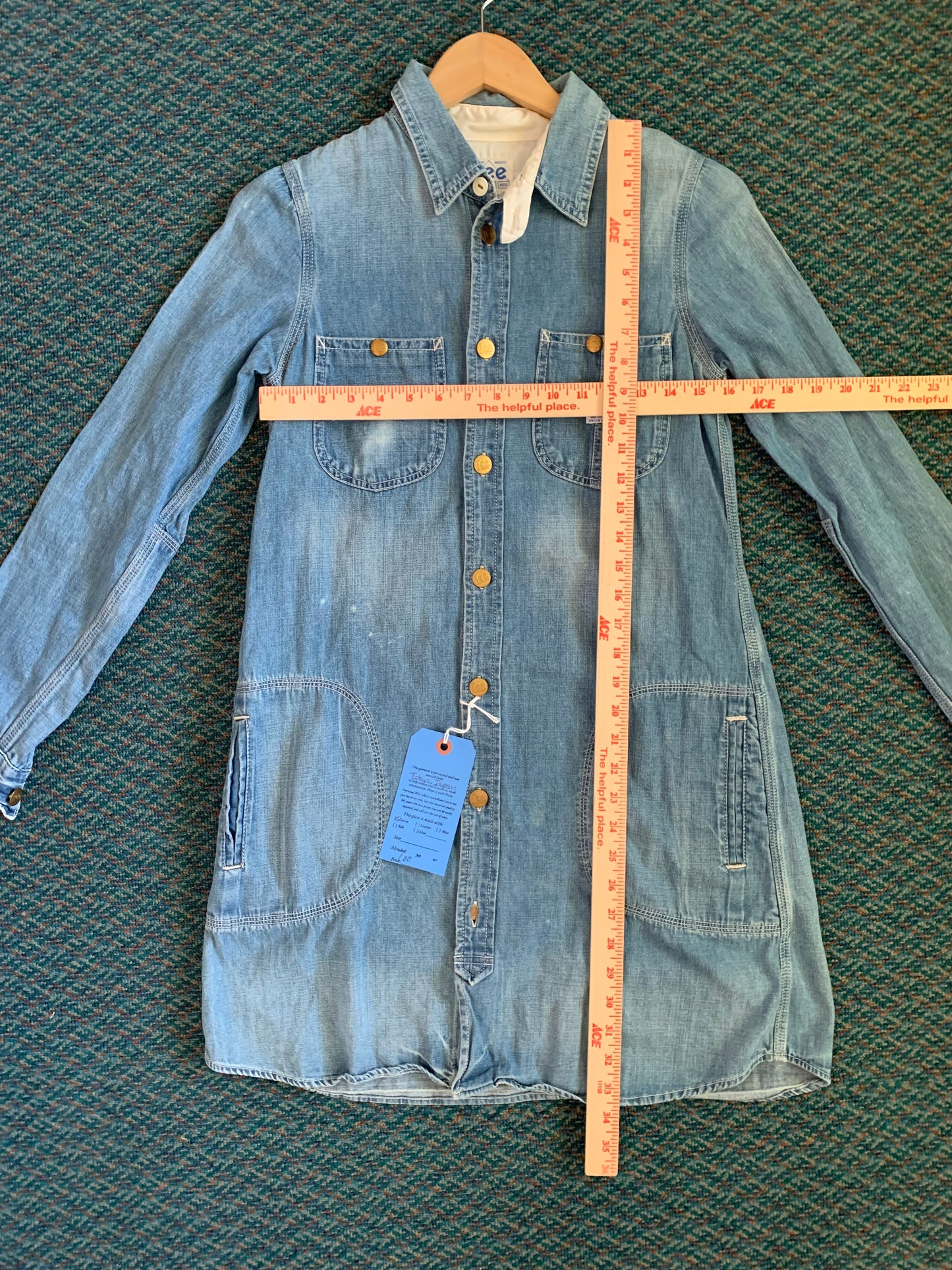 Lee Denim Mini Dress/Tunic Top