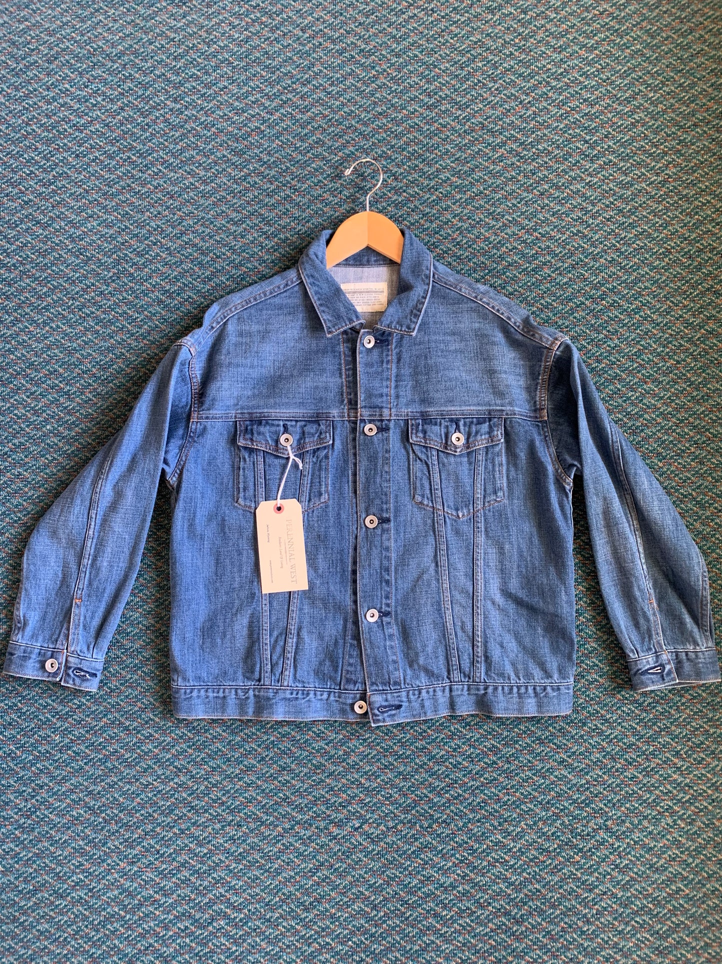Modern Chambray Trucker Jacket