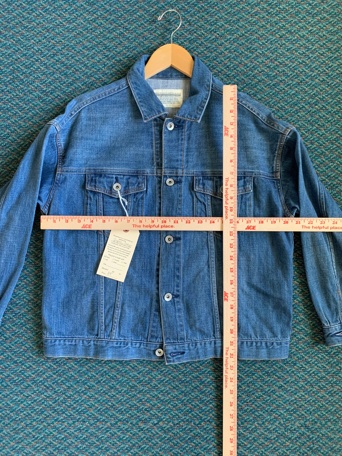 Modern Chambray Trucker Jacket