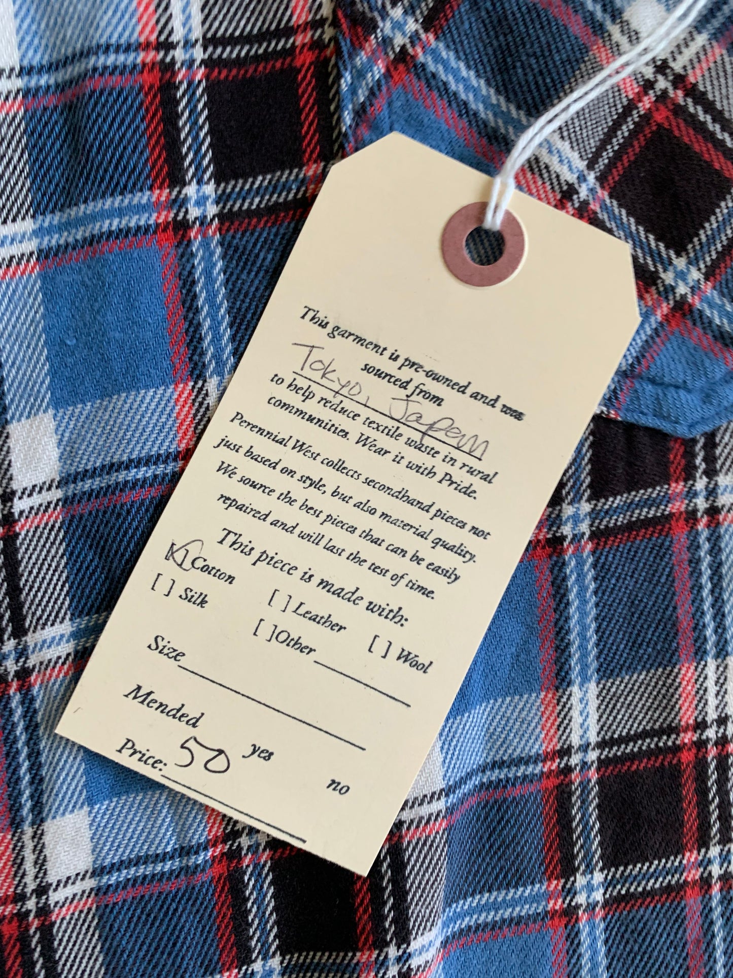 Edwin Cotton Plaid Button Down