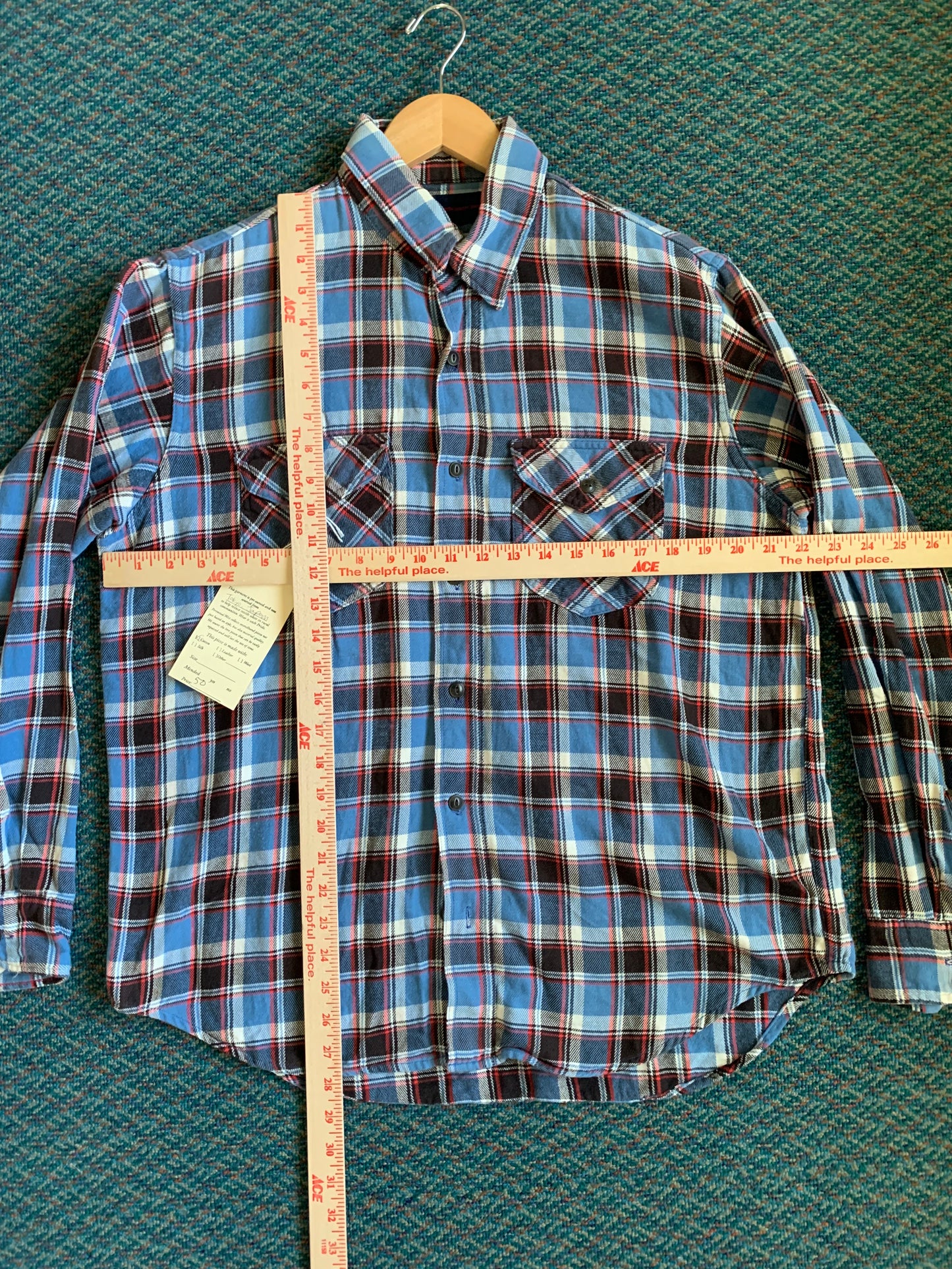 Edwin Cotton Plaid Button Down