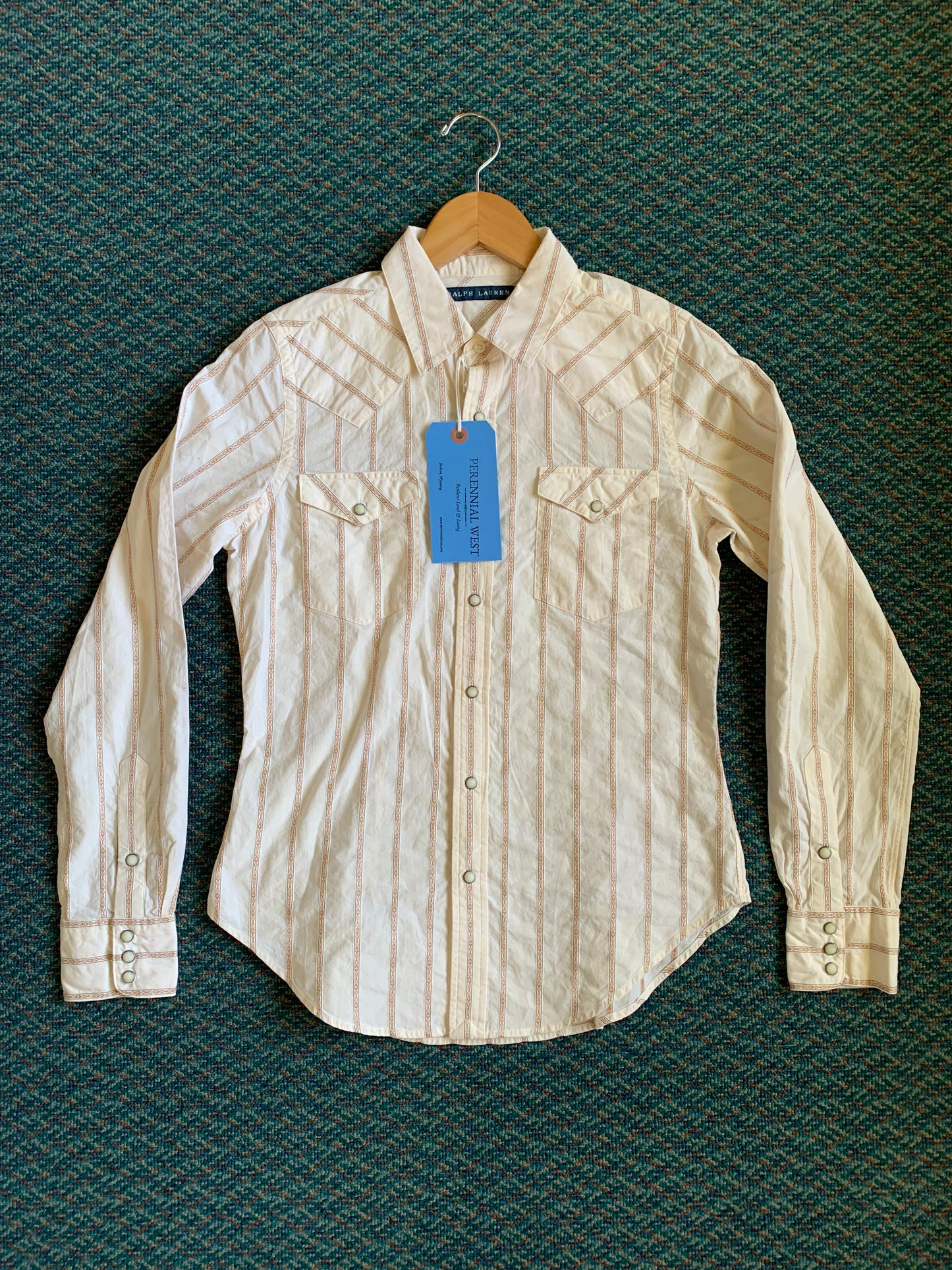 Ralph Lauren Western Pearl Snap Shirt