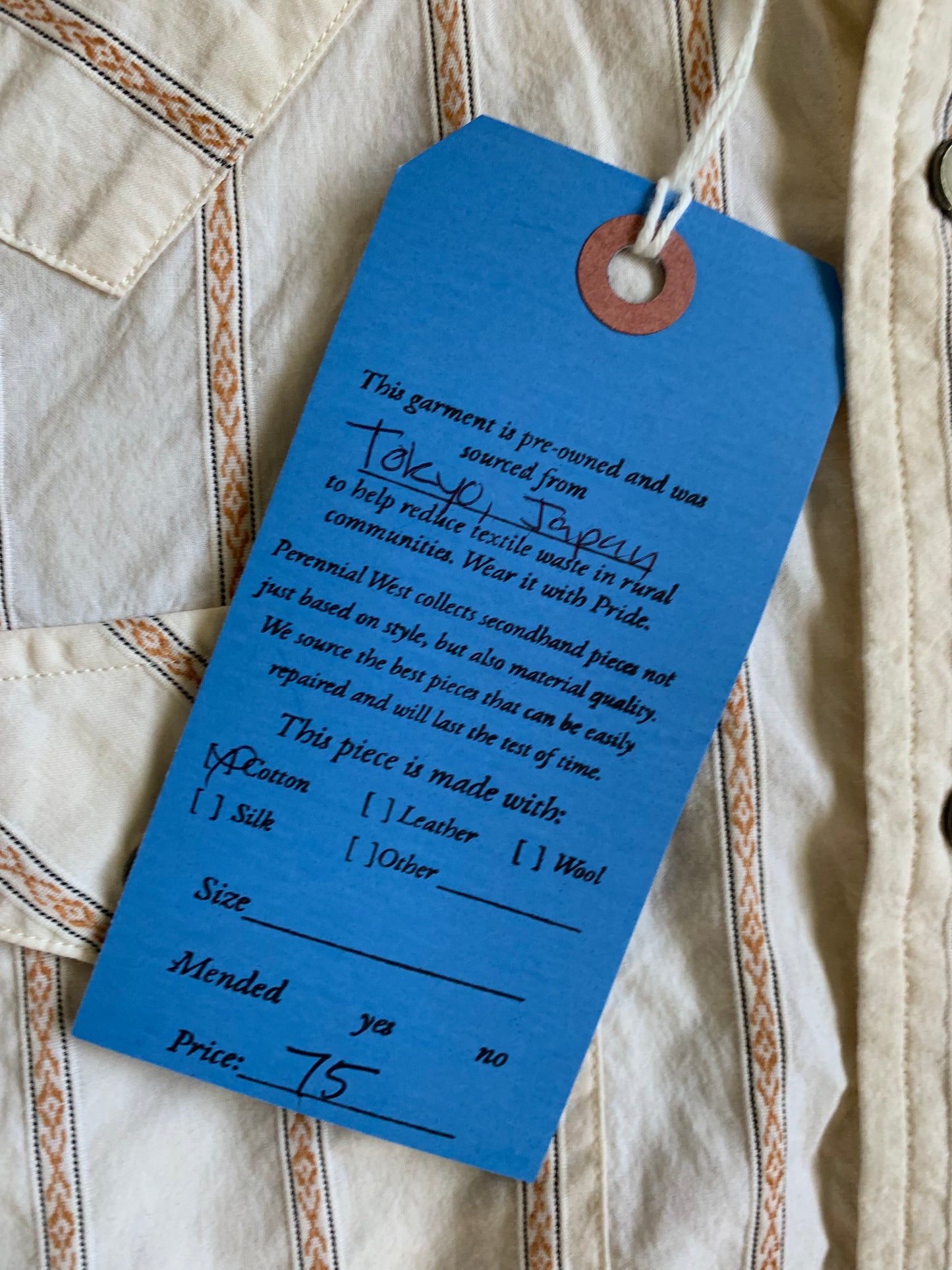 Ralph Lauren Western Pearl Snap Shirt