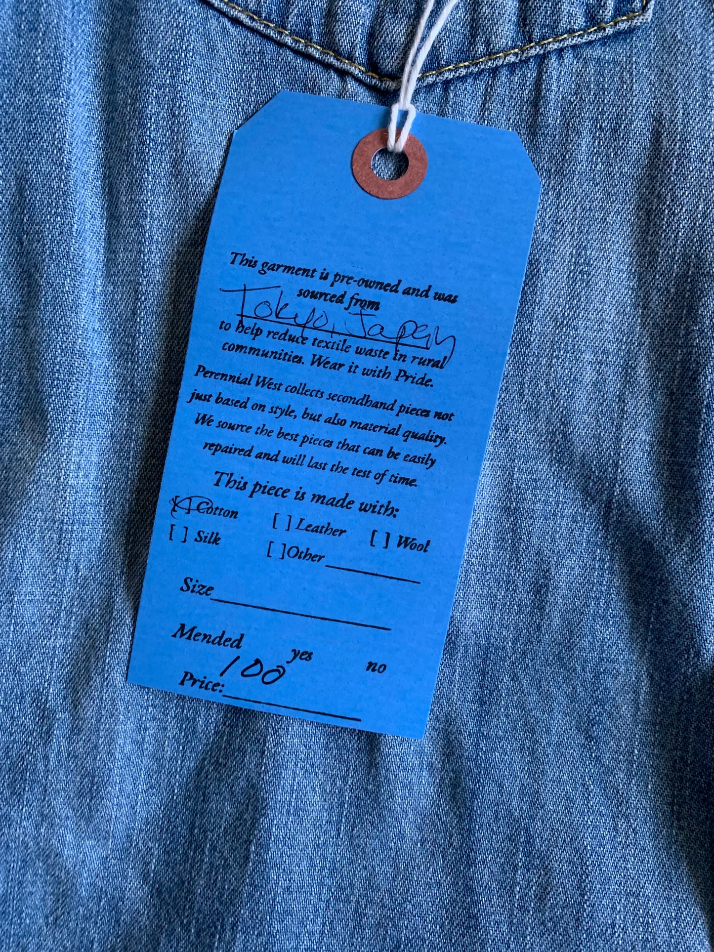 Lee Chambray Western Pearl Snap Shirt