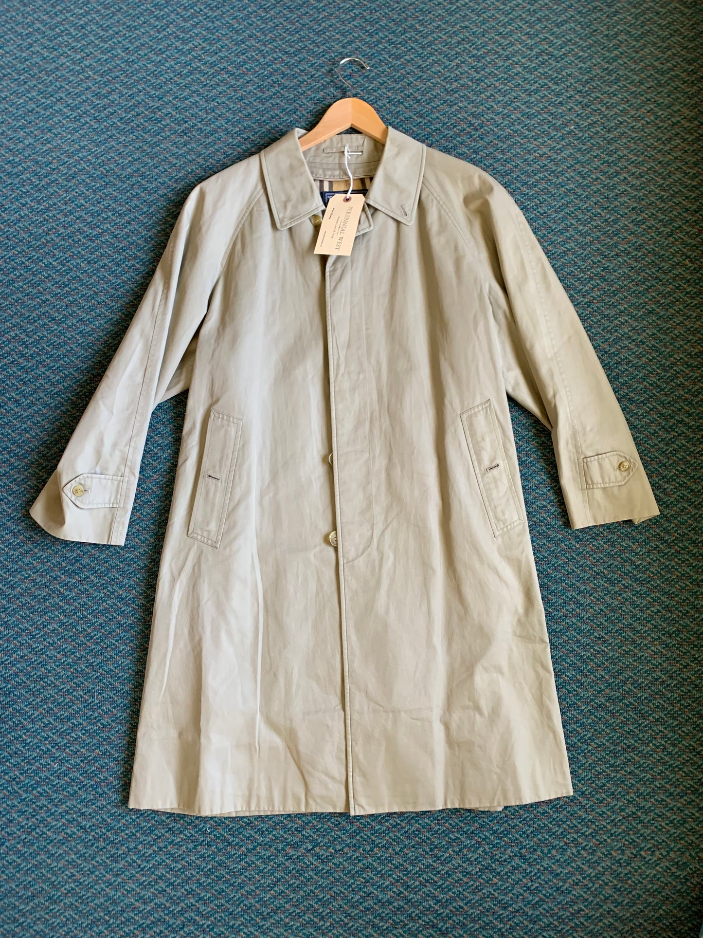 Vintage Burberry Car Coat Trench