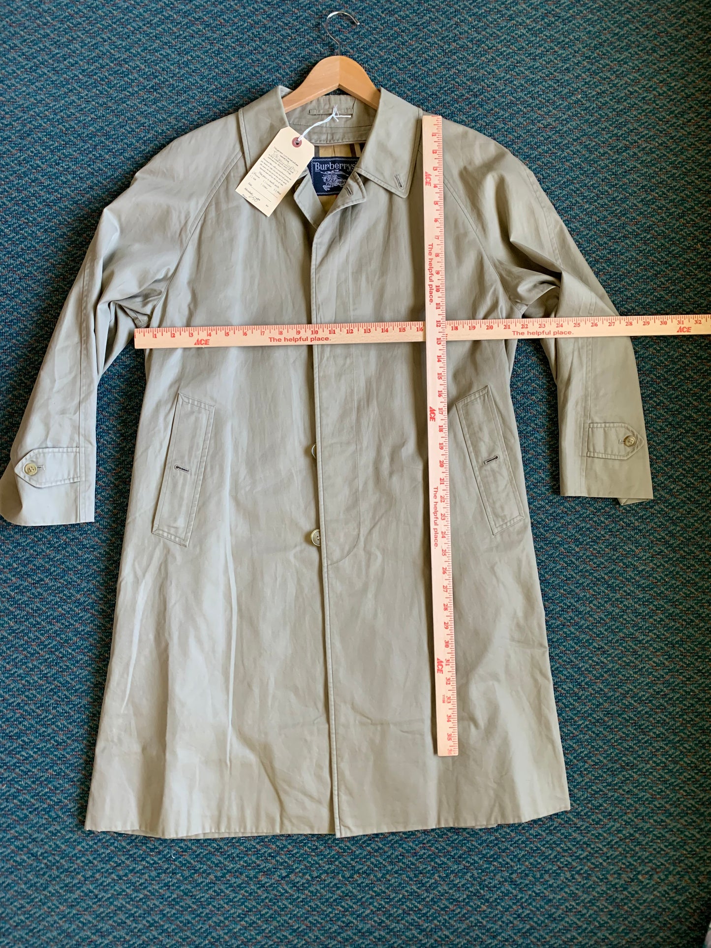 Vintage Burberry Car Coat Trench