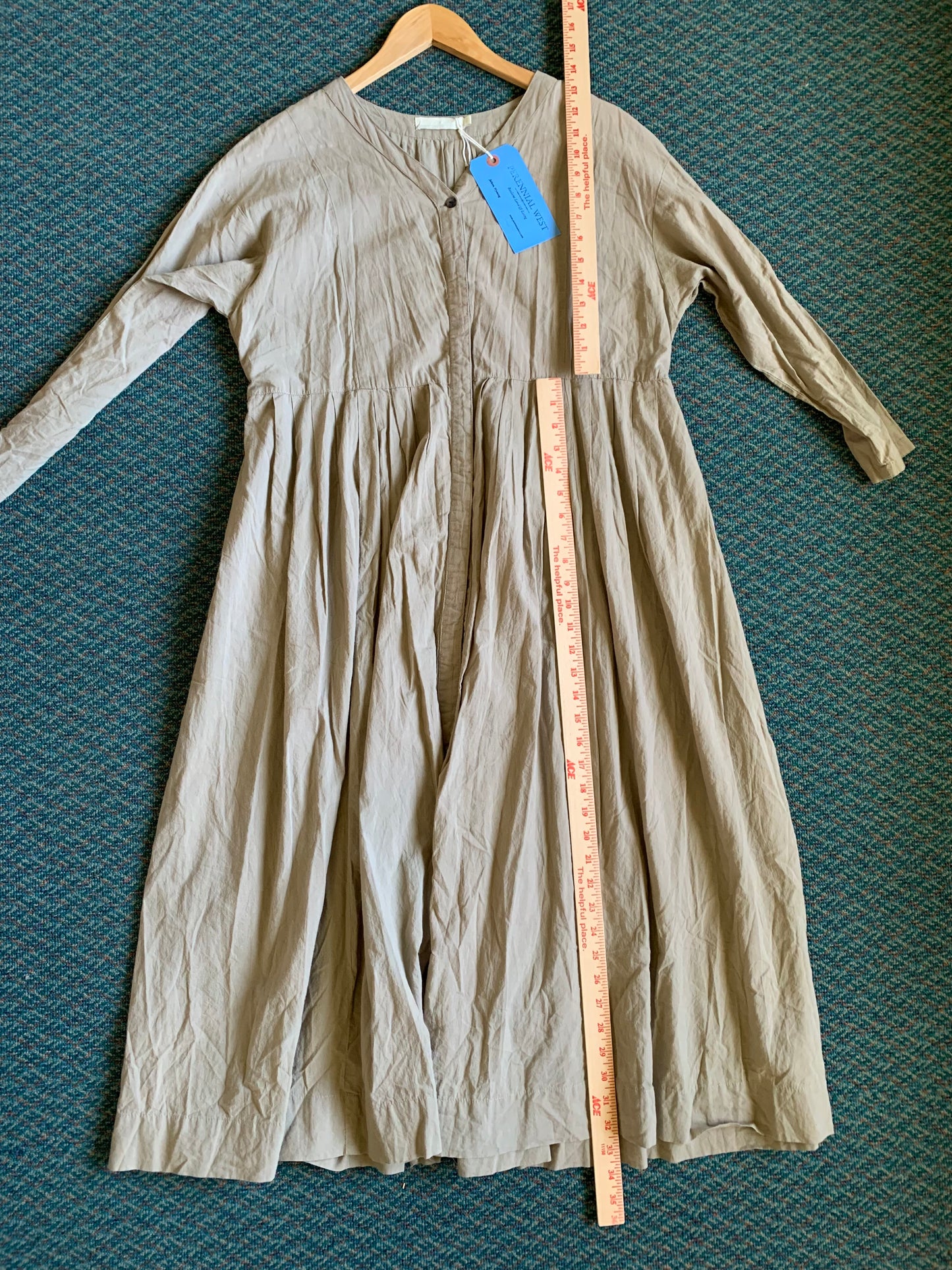 Lightweight Cotton Peasant Dress