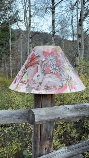 Anna Douglas Smith Handpainted Lamp Shade 2