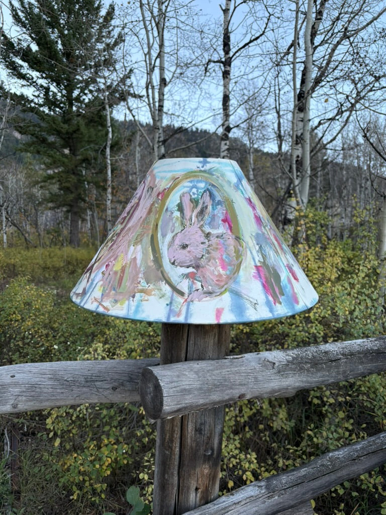 Anna Douglas Smith Handpainted Lamp Shade