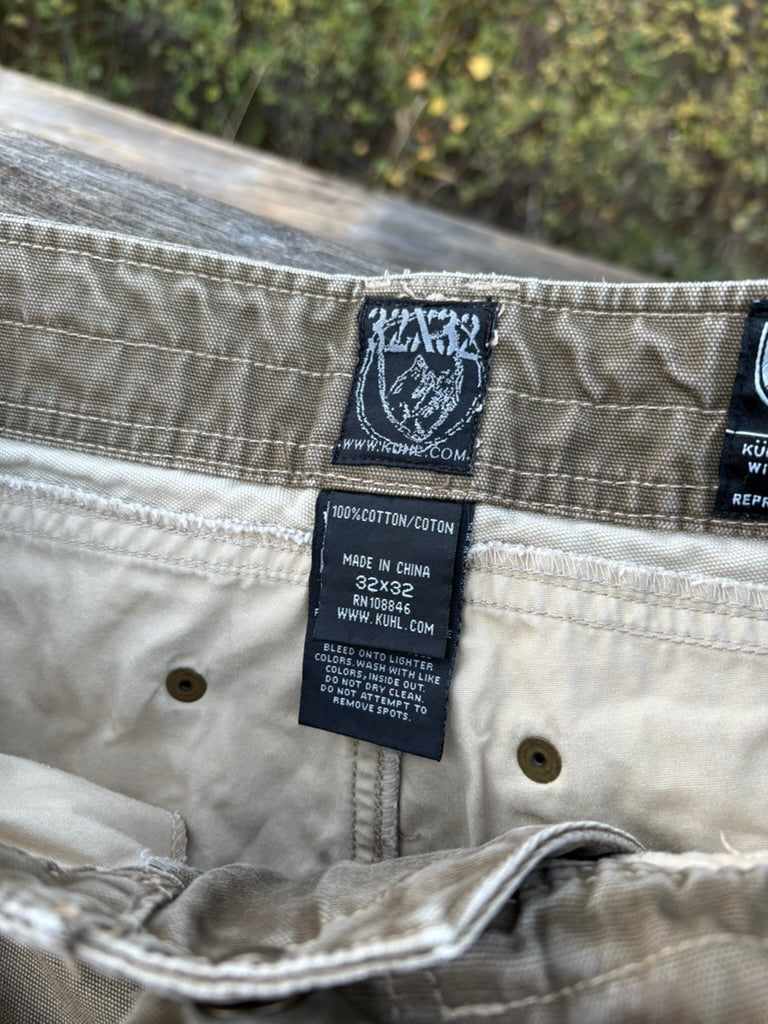 Anna Douglas Smith Handpainted Bison Work Pants
