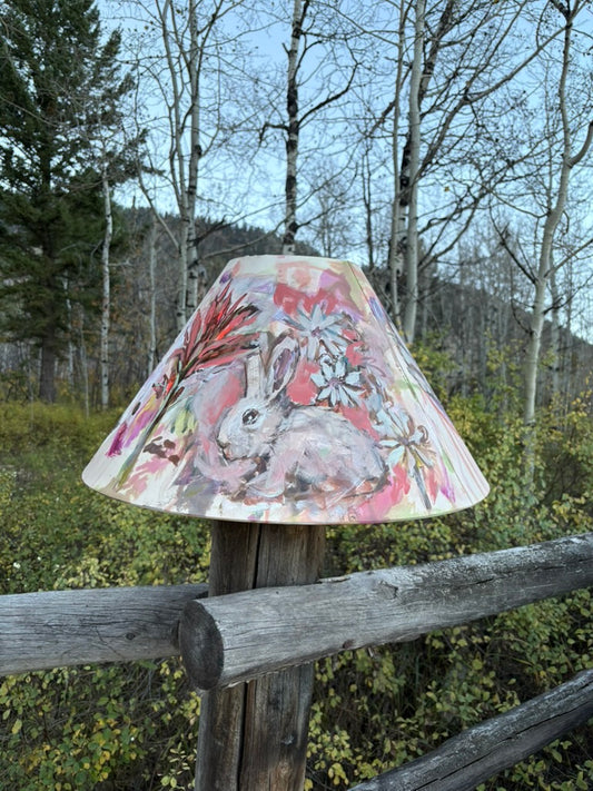 Anna Douglas Smith Handpainted Lamp Shade 2