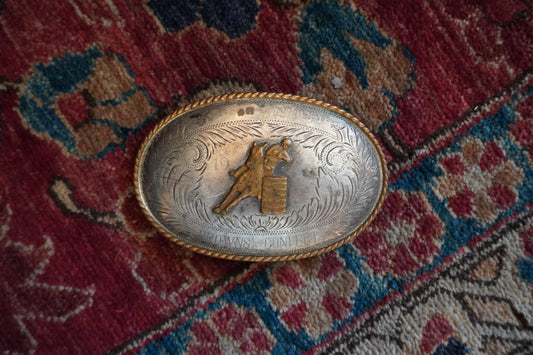 Comstock Sterling Silver Barrel Racer