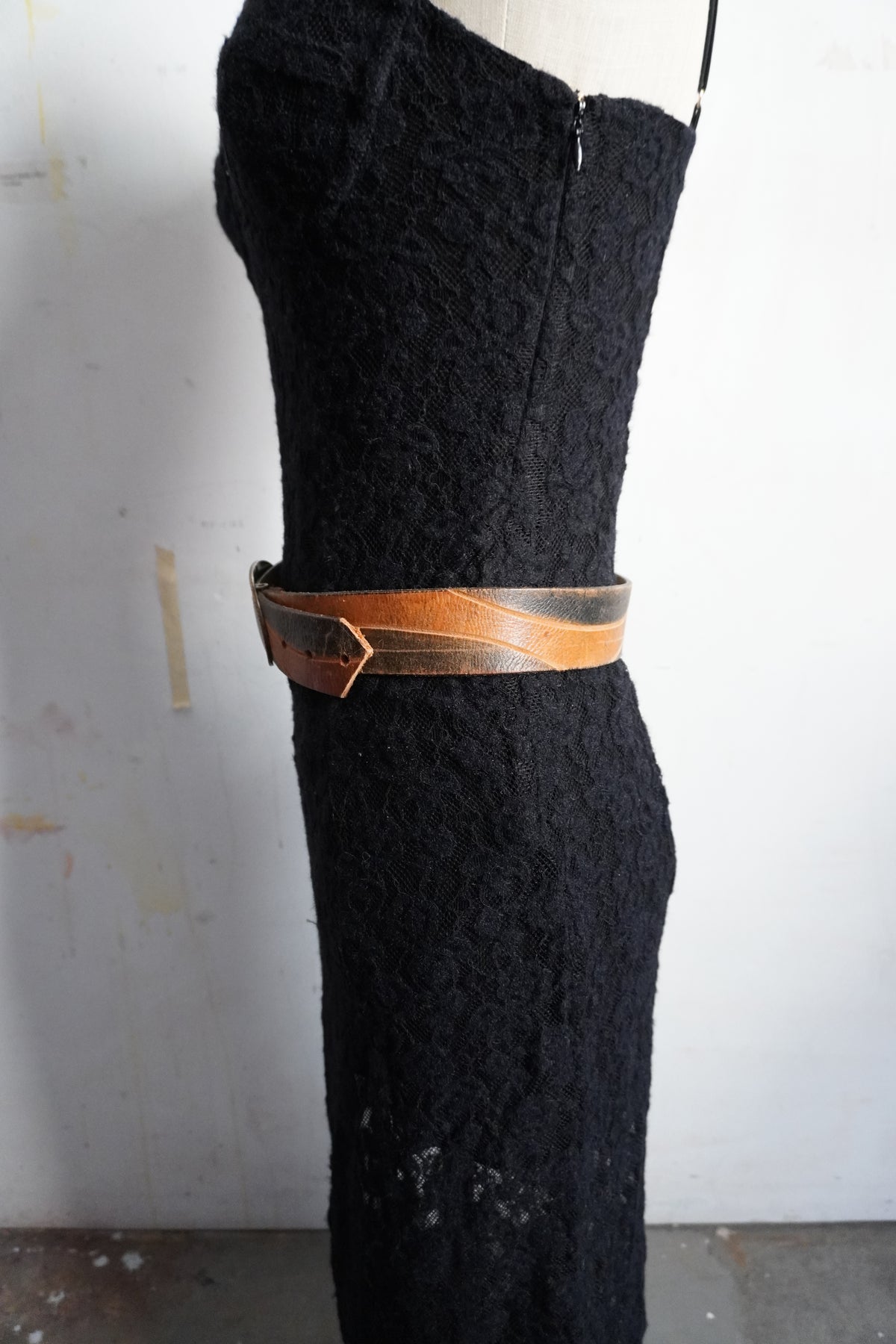 Two Tone 70's Style Thick Belt Strap