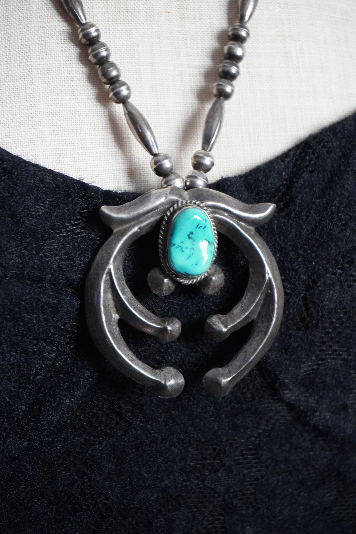 Vintage Navajo Naja Pendant