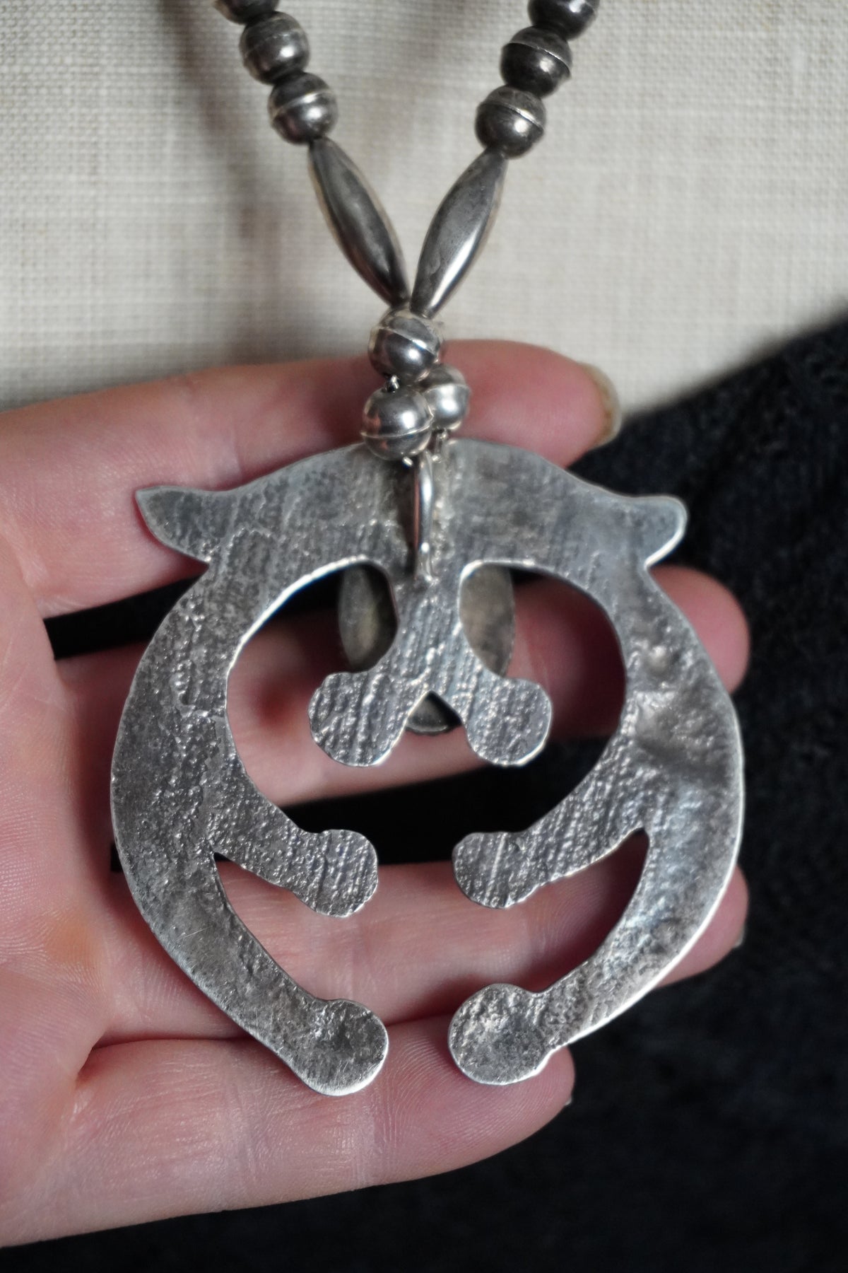 Vintage Navajo Naja Pendant
