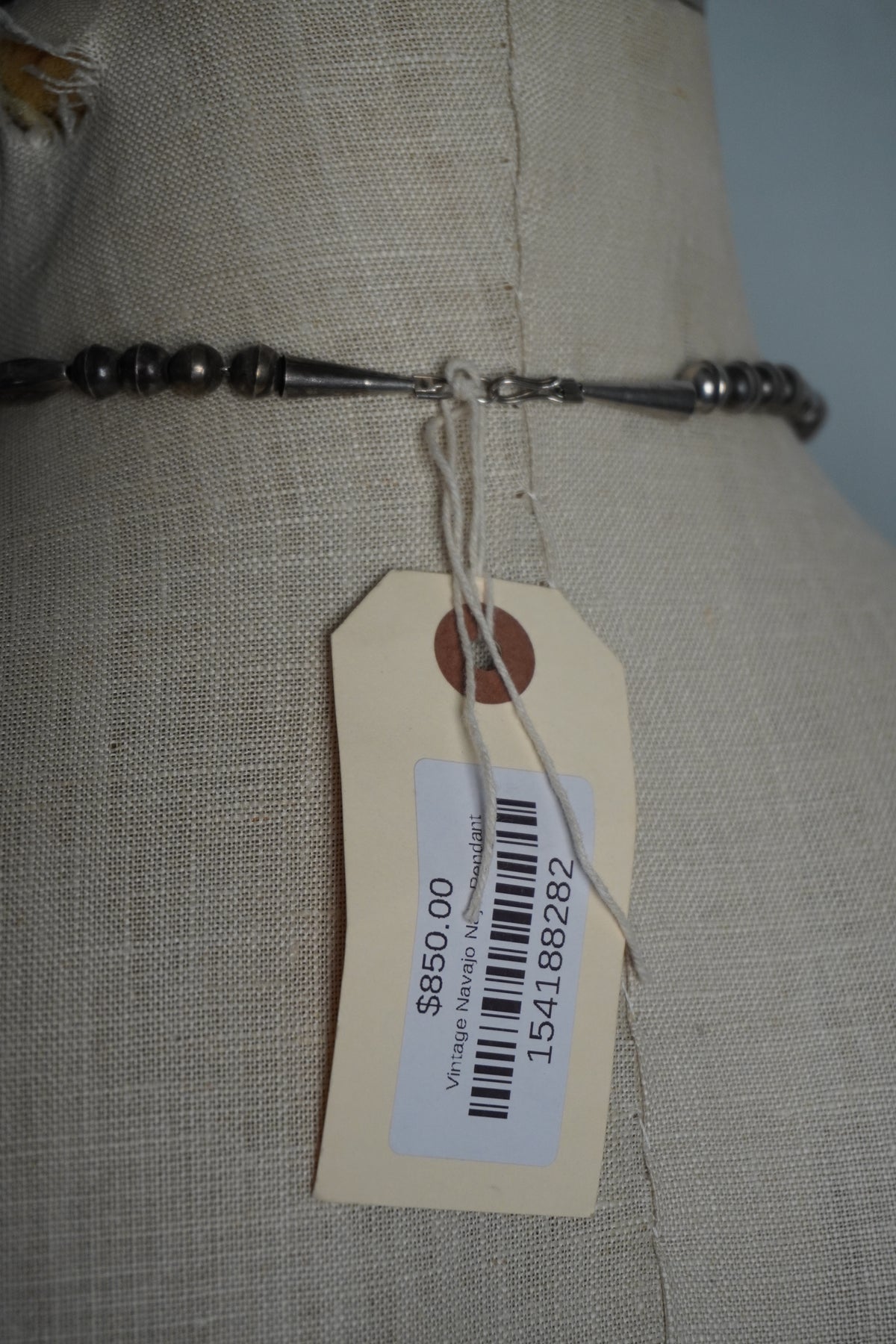 Vintage Navajo Naja Pendant