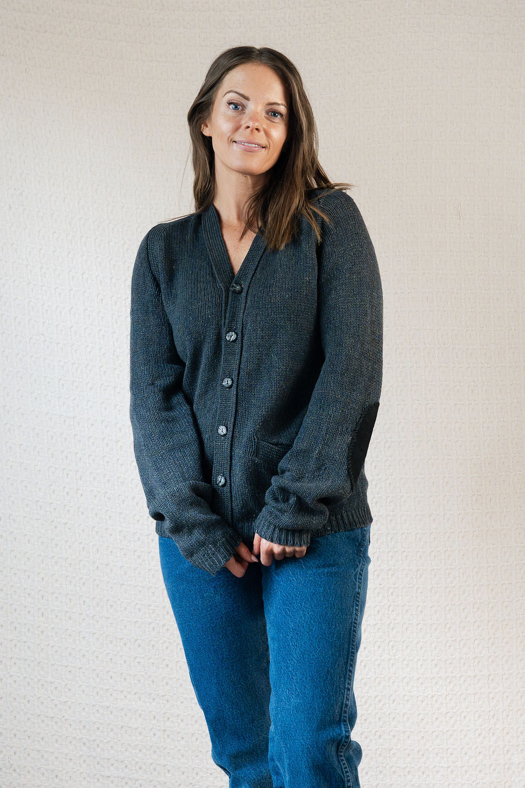 1940's Parkley Knitwear, inc. Shetland Wool Cardigan