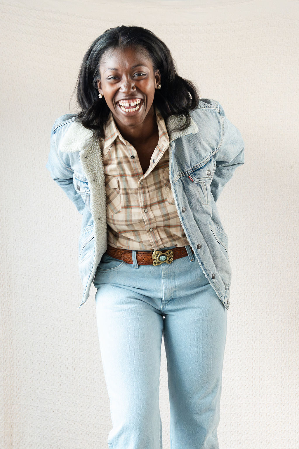 Levi's Sherpa Lined Denim Trucker Jacket (Modern)