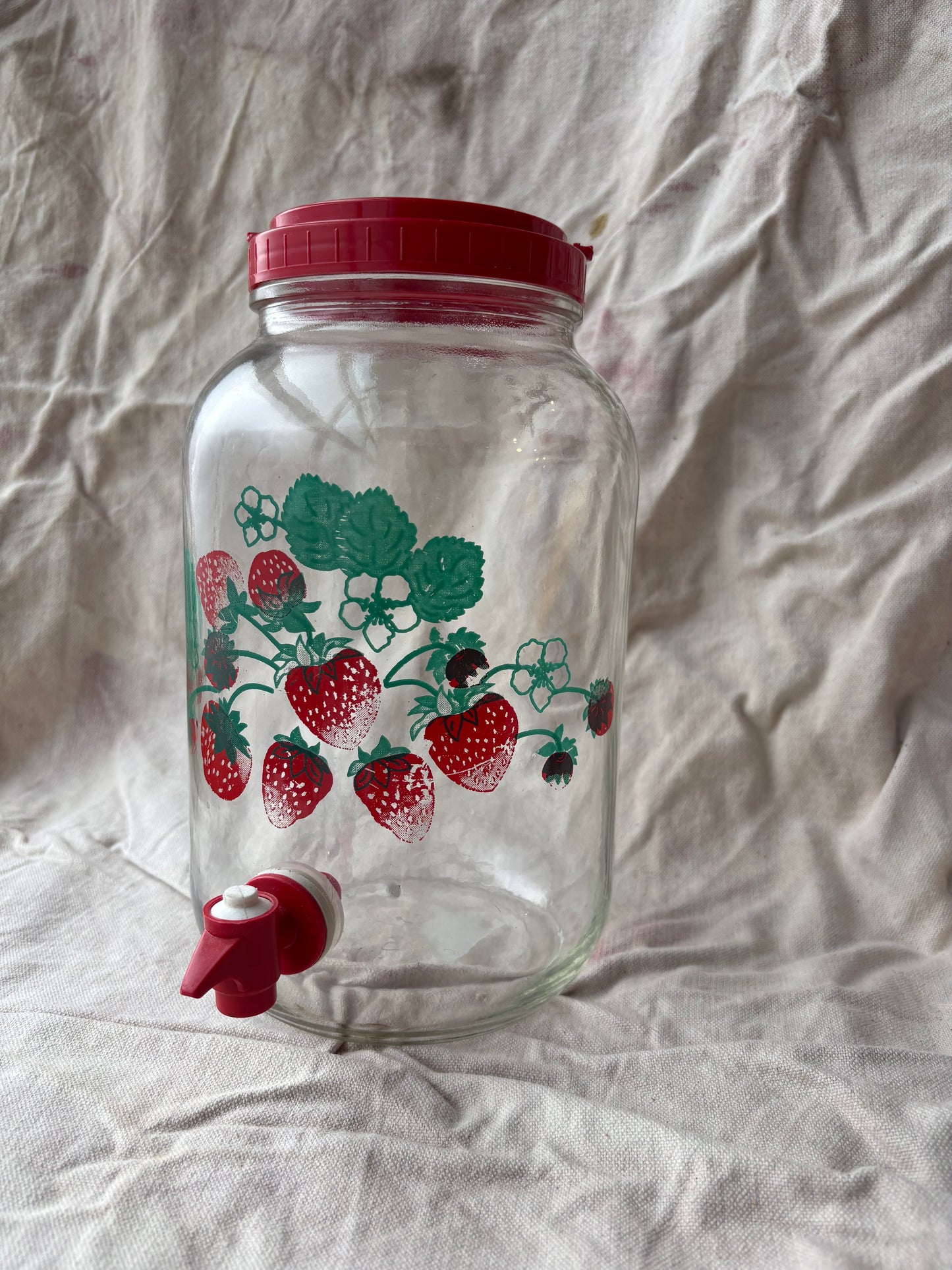 Strawberry Drink Dispenser