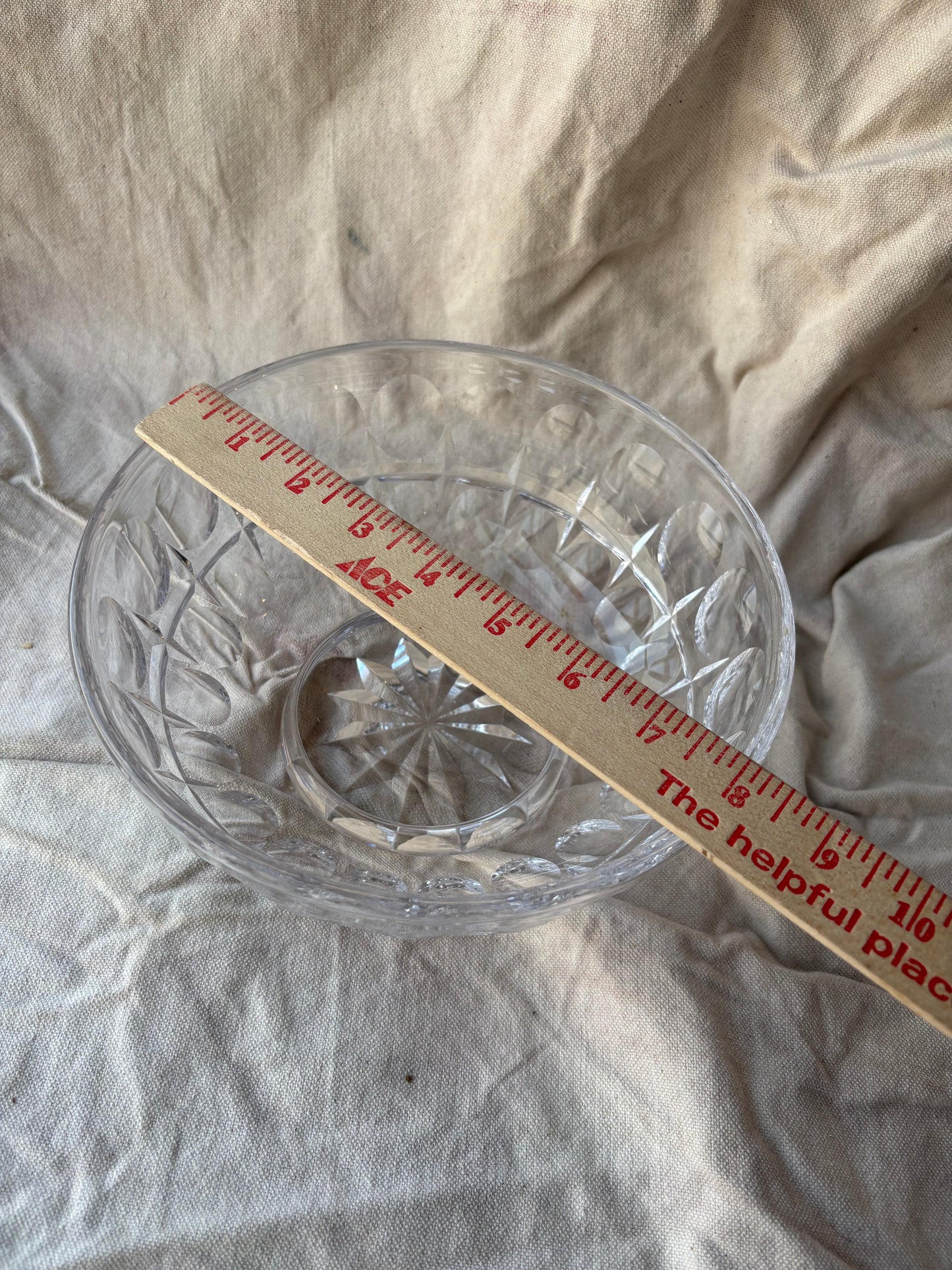 Cut Crystal Bowl
