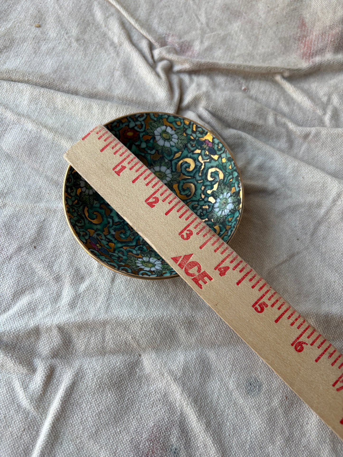 Small Japanese Enamel Ring Dish