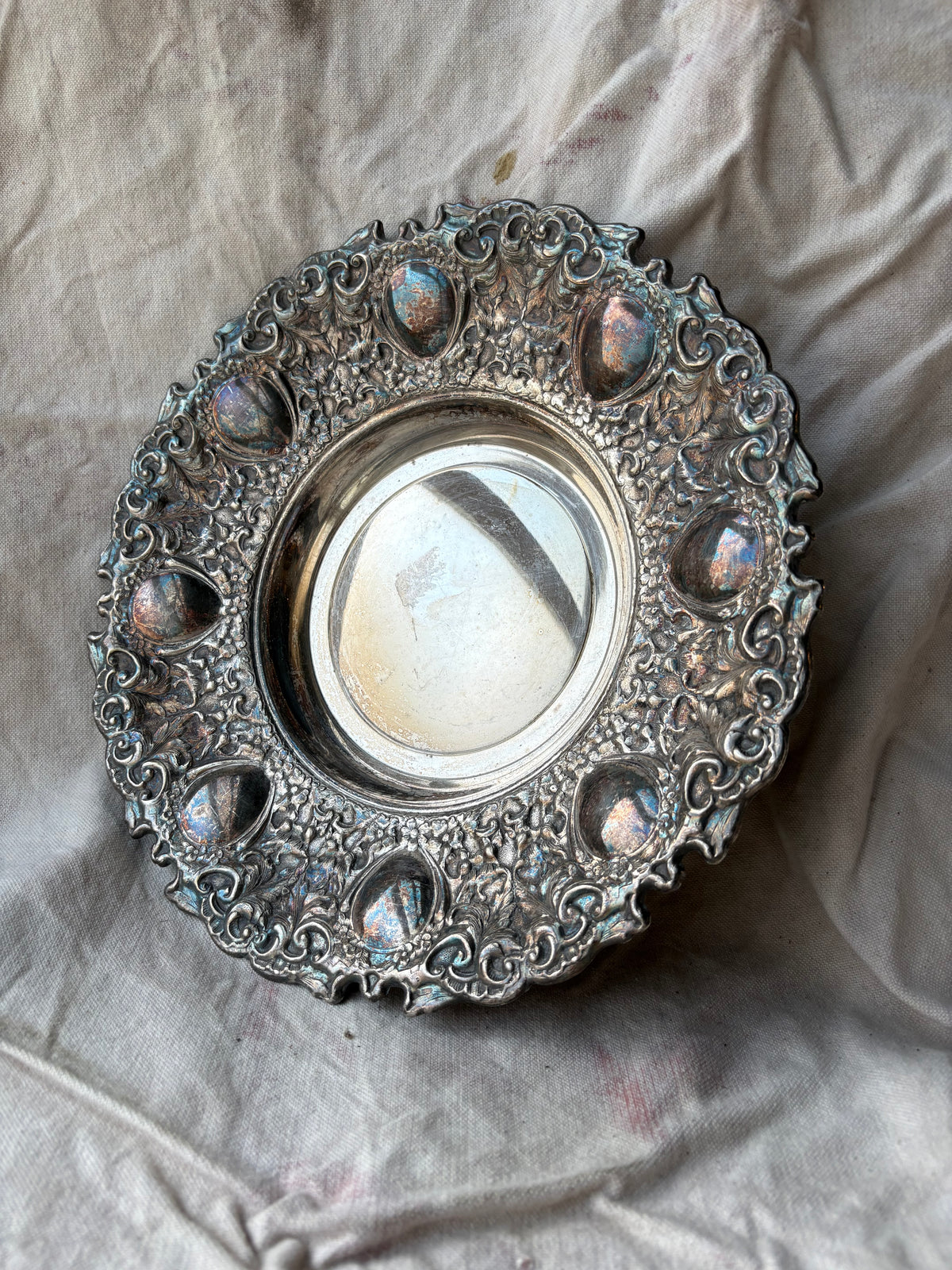 Silverplate Charger Dish