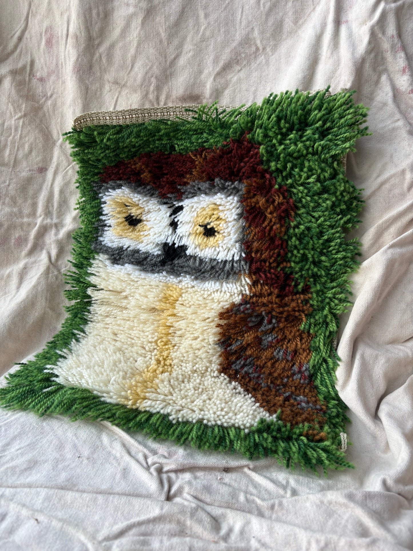 Handmade Owl Wall Hanging