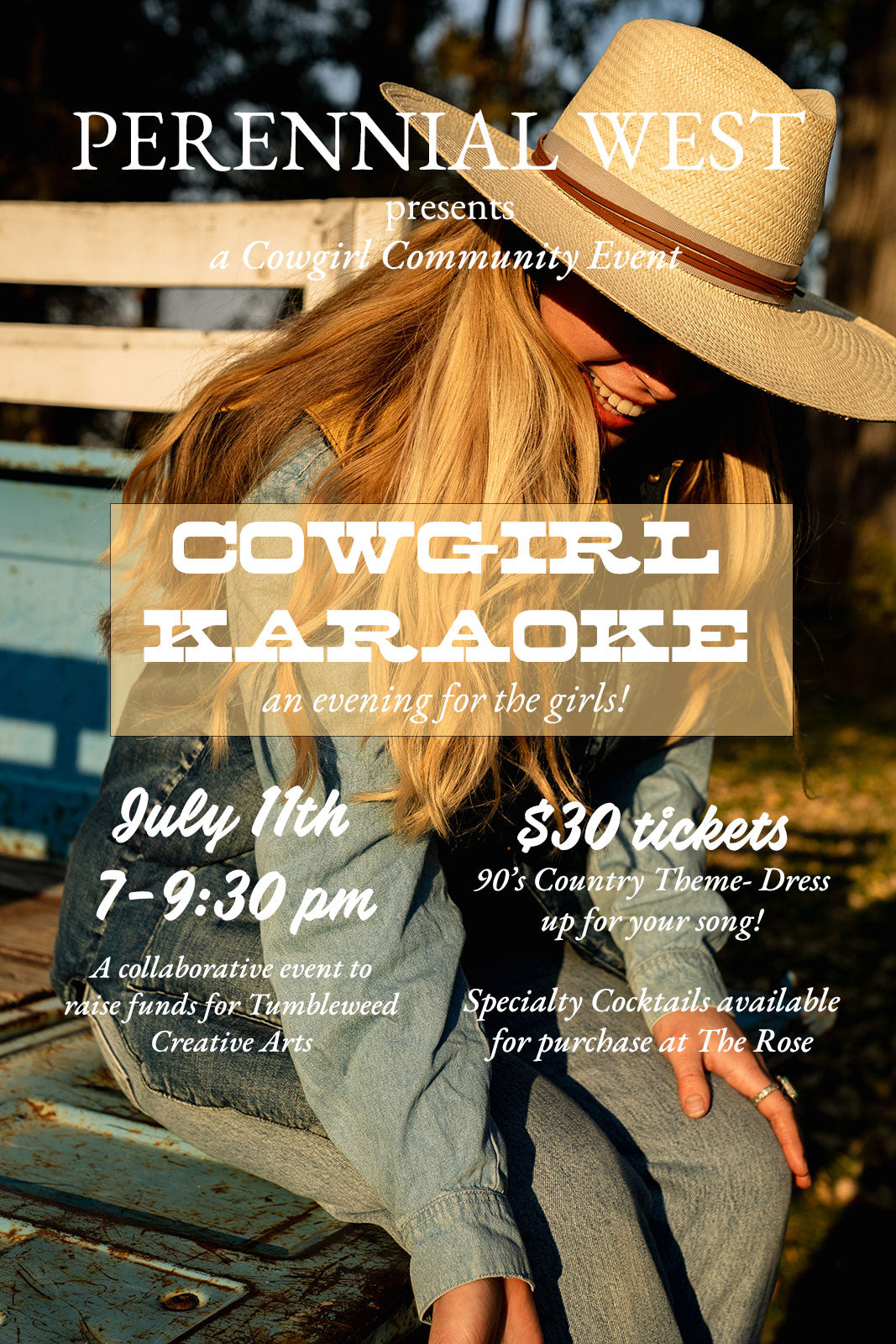 Cowgirl Community Event: Karaoke Night!