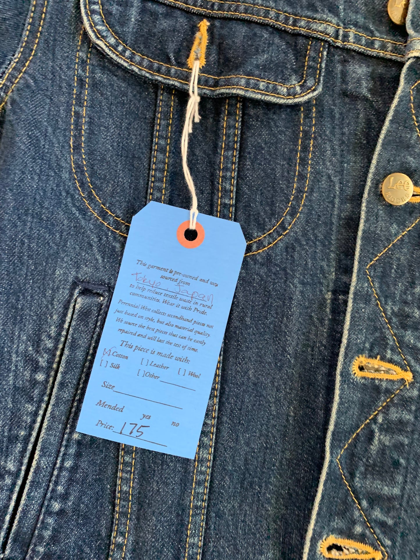 Vintage Lee Denim Trucker Jacket