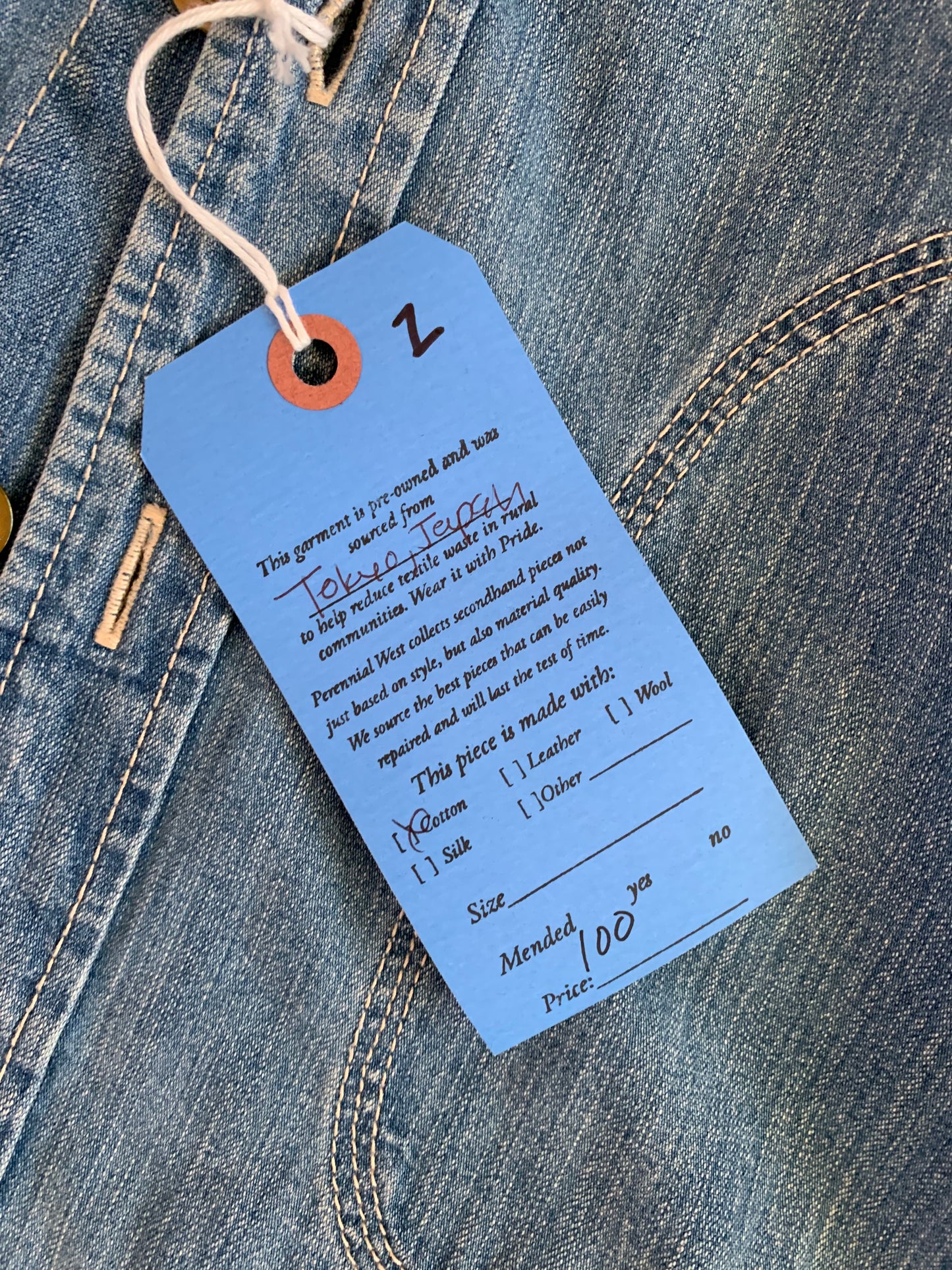 Lee Denim Mini Dress/Tunic Top 2