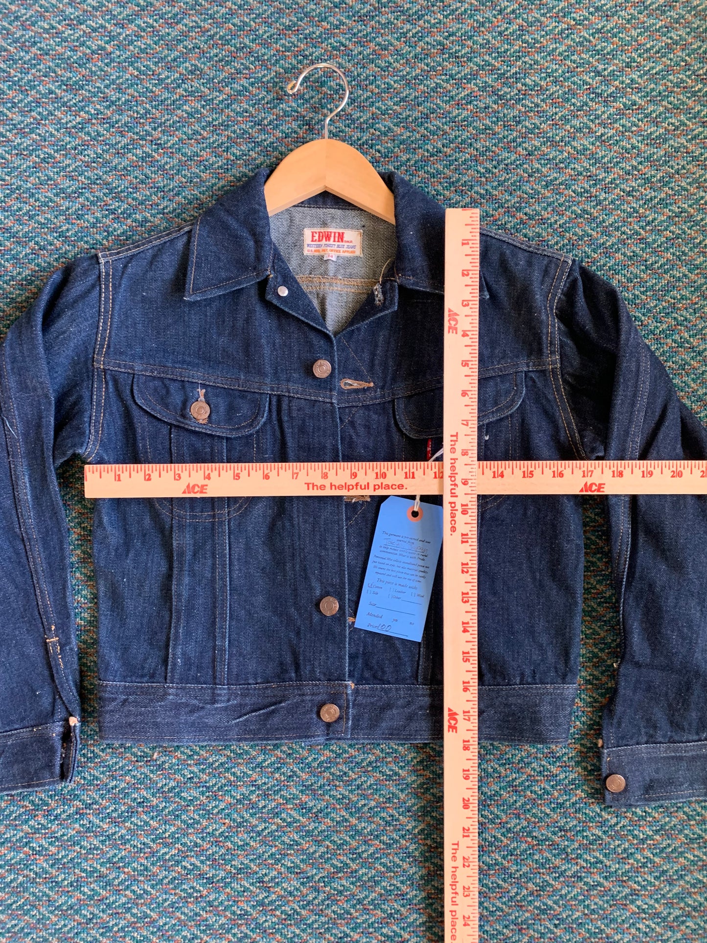 Vintage Edwin Denim Trucker Jacket