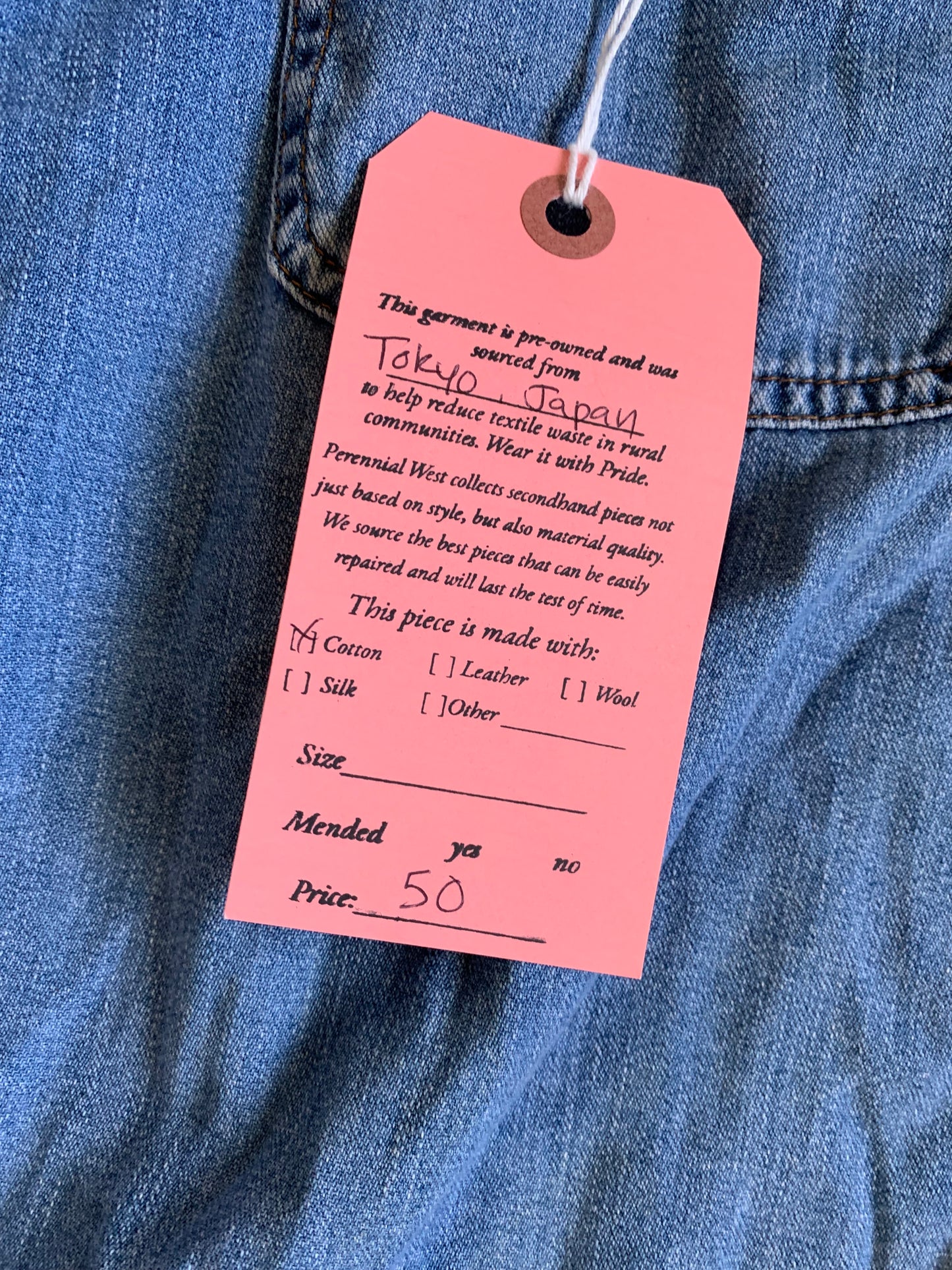 Vintage Edwin Chambray Button Down Shirt