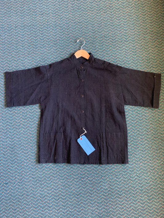 Handmade Antique Kimono Button Down Shirt