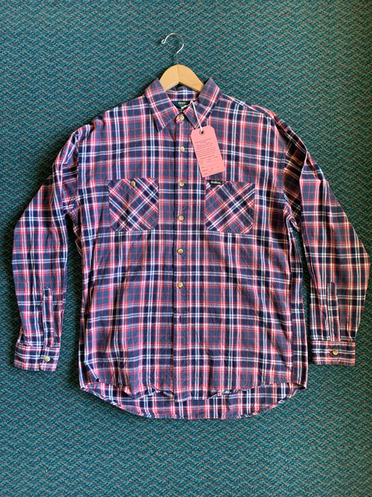 Osh Kosh Plaid Button Down Work Shirt