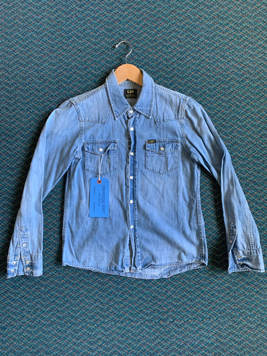 Lee Chambray Western Pearl Snap Shirt