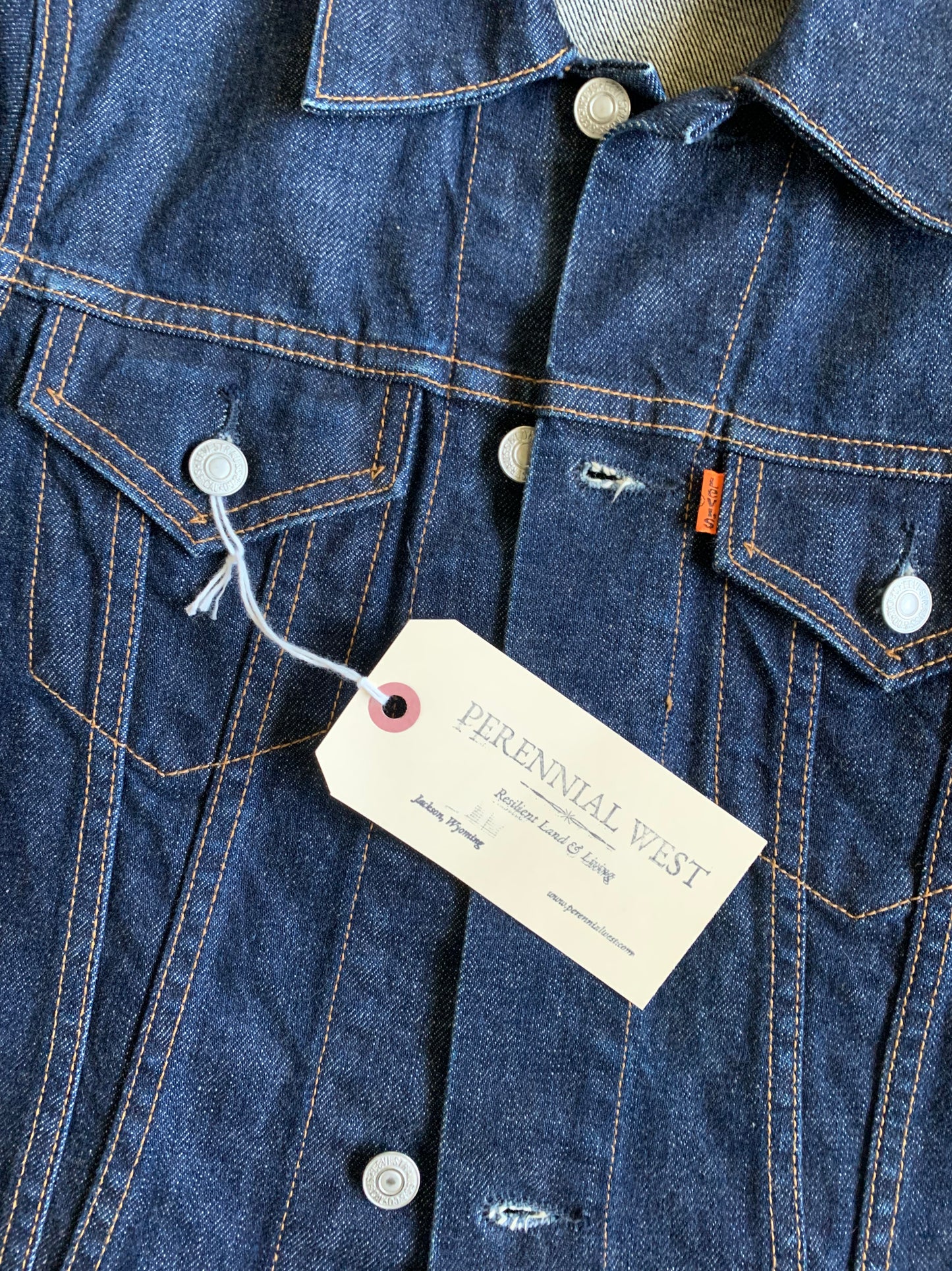 Vintage Levi Orange Tab Trucker Jacket