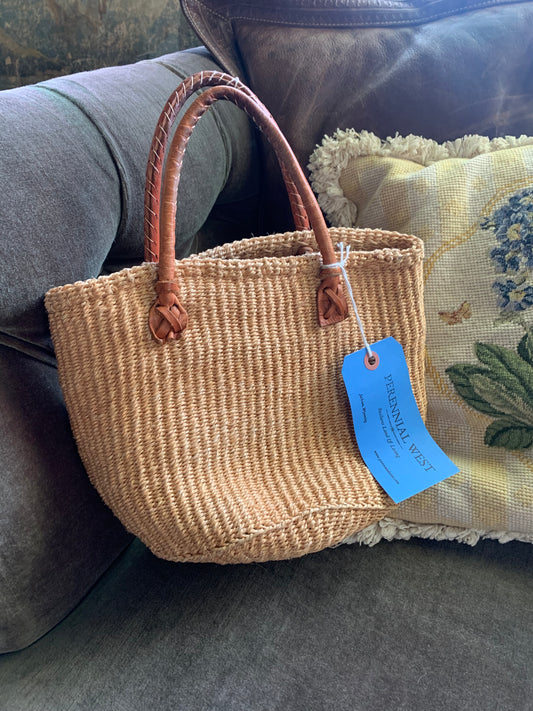 Vintage Mini Basket Bag